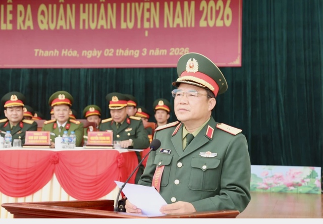 Ra quân huấn luyện năm 2026: Siết chặt kỷ luật, nâng tầm sức mạnh LLVT Thanh Hóa- Ảnh 3.