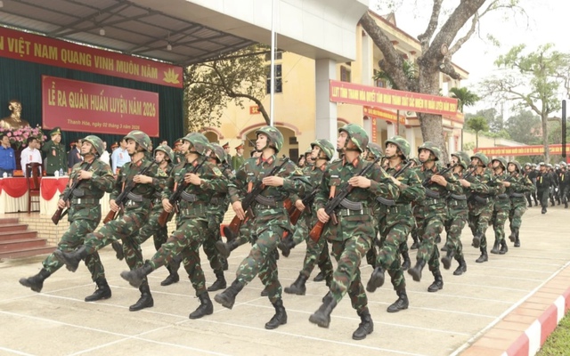 Ra quân huấn luyện năm 2026: Siết chặt kỷ luật, nâng tầm sức mạnh LLVT Thanh Hóa- Ảnh 8.