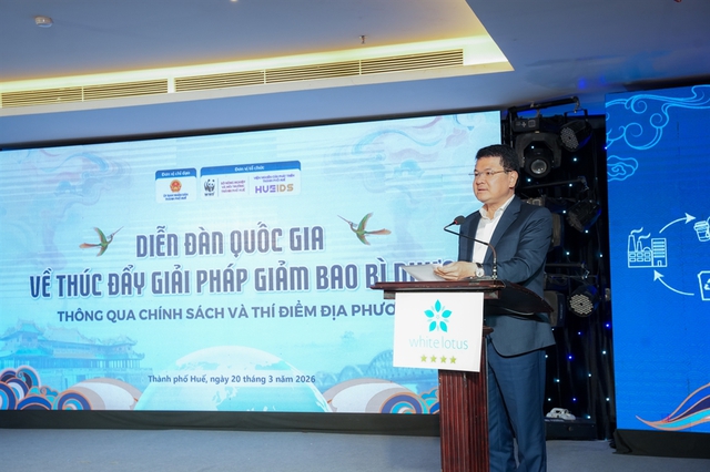 Thành phố Huế: Diễn đàn quốc gia về thúc đẩy giải pháp giảm bao bì nhựa- Ảnh 1.