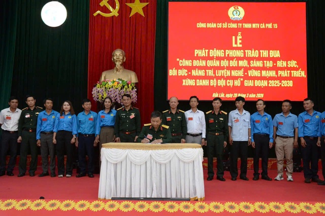 Công ty Cà phê 15 tổ chức hội nghị người lao động năm 2026- Ảnh 1.