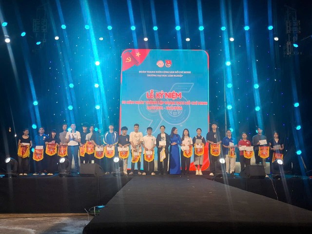 Trường Đại học Lâm nghiệp tưng bừng kỷ niệm 95 năm ngày thành lập Đoàn- Ảnh 1.