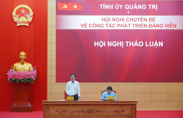 Quảng Trị: Nâng cao chất lượng công tác phát triển đảng viên, đáp ứng yêu cầu nhiệm vụ trong giai đoạn mới- Ảnh 3.