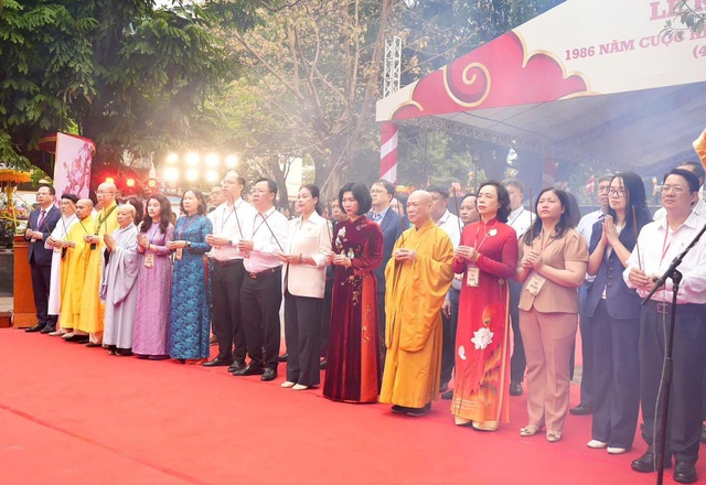 Khai mạc Lễ hội đền Hai Bà Trưng năm 2026- Ảnh 1.