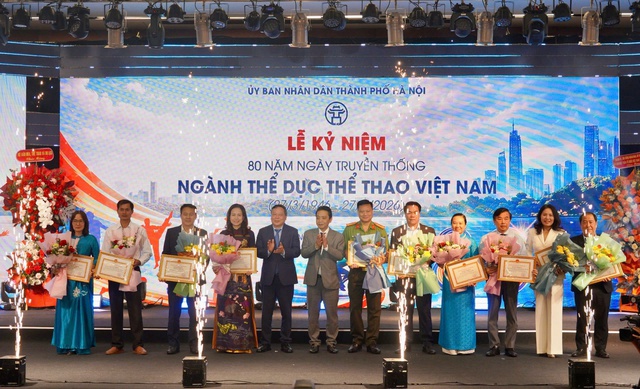 Hà Nội: Tổ chức Lễ kỷ niệm 80 năm Ngày truyền thống ngành Thể dục thể thao Việt Nam- Ảnh 5.