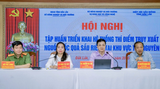 Sầu riêng vào “cuộc đua minh bạch”, truy xuất nguồn gốc trở thành yêu cầu bắt buộc- Ảnh 1.