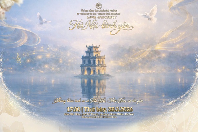 Live Concert “Hà Nội bình yên”: Không gian âm nhạc kết nối cảm xúc và lan tỏa thông điệp cộng đồng- Ảnh 1.