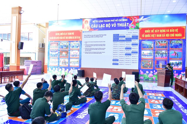 Lực lượng vũ trang TP.HCM sôi nổi trong ngày hội “Thanh niên khỏe”- Ảnh 6.