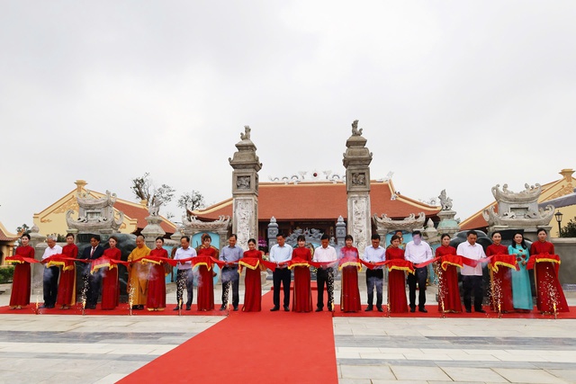 Nghệ An : Khánh thành di tích quốc gia mộ và đền thờ Lê Đức Tuy- Ảnh 5.
