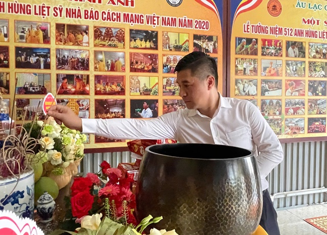 Nghệ An: Trang trọng Lễ khởi công xây dựng chùa Da (Âu Lạc Cổ Tự)- Ảnh 18. Nghệ An: Trang trọng Lễ khởi công xây dựng chùa Da (Âu Lạc Cổ Tự)- Ảnh 18.