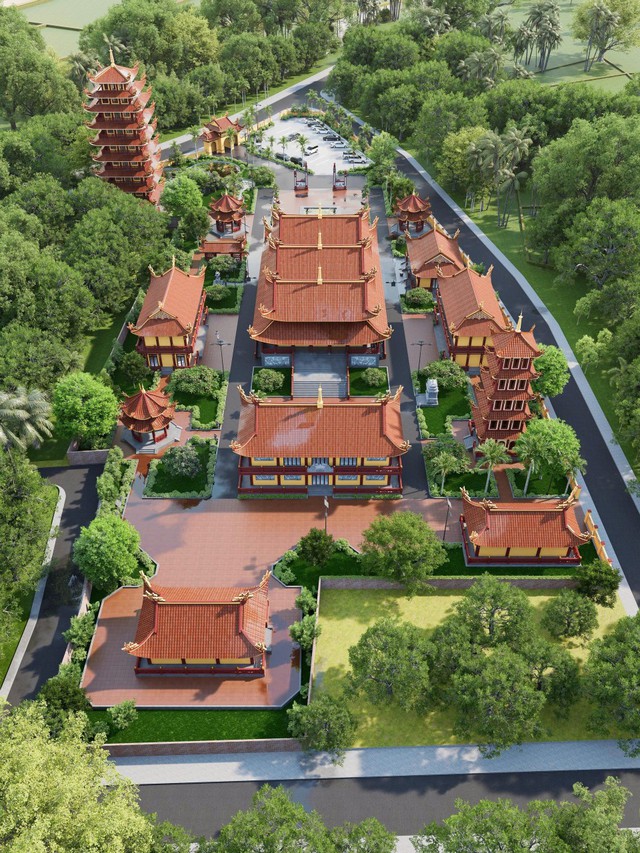 Nghệ An: Trang trọng Lễ khởi công xây dựng chùa Da (Âu Lạc Cổ Tự)- Ảnh 4. Nghệ An: Trang trọng Lễ khởi công xây dựng chùa Da (Âu Lạc Cổ Tự)- Ảnh 4.