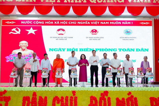 Rộn ràng Ngày hội “Biên phòng toàn dân” năm 2026 tại xã Trần Đề- Ảnh 3. Rộn ràng Ngày hội “Biên phòng toàn dân” năm 2026 tại xã Trần Đề- Ảnh 3.