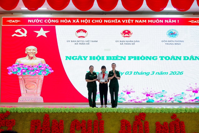 Rộn ràng Ngày hội “Biên phòng toàn dân” năm 2026 tại xã Trần Đề- Ảnh 5. Rộn ràng Ngày hội “Biên phòng toàn dân” năm 2026 tại xã Trần Đề- Ảnh 5.