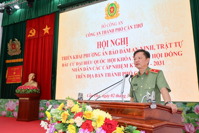 Công an TP Cần Thơ triển khai Phương án bảo đảm ANTT bầu cử ĐBQH khóa XVI và HĐND các cấp nhiệm kỳ 2026 - 2031- Ảnh 3.