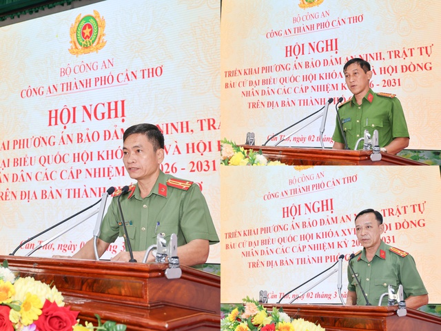 Công an TP Cần Thơ triển khai Phương án bảo đảm ANTT bầu cử ĐBQH khóa XVI và HĐND các cấp nhiệm kỳ 2026 - 2031- Ảnh 5.
