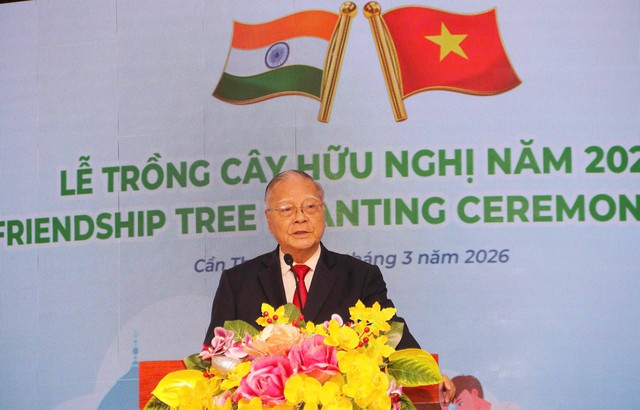 Cần Thơ thắt chặt quan hệ Việt Nam - Ấn Độ từ Lễ trồng cây Hữu Nghị- Ảnh 6.