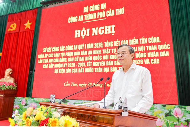 Công an TP Cần Thơ: Nhiều kết quả nổi bật trong Quý I năm 2026- Ảnh 6.
