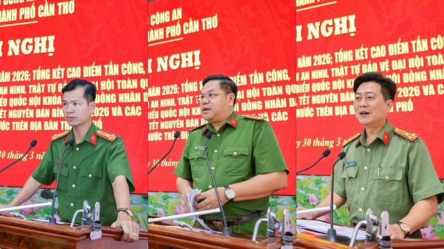 Công an TP Cần Thơ: Nhiều kết quả nổi bật trong Quý I năm 2026- Ảnh 3.