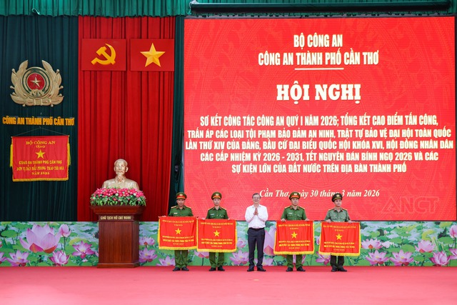 Công an TP Cần Thơ: Nhiều kết quả nổi bật trong Quý I năm 2026- Ảnh 7.