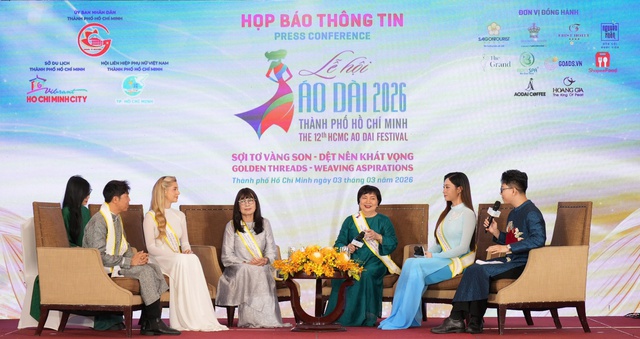 Lễ hội áo dài TP. HCM lần thứ 12 năm 2026: Điểm hẹn vàng son giữa lòng đô thị hiện đại- Ảnh 3. Lễ hội áo dài TP. HCM lần thứ 12 năm 2026: Điểm hẹn vàng son giữa lòng đô thị hiện đại- Ảnh 3.