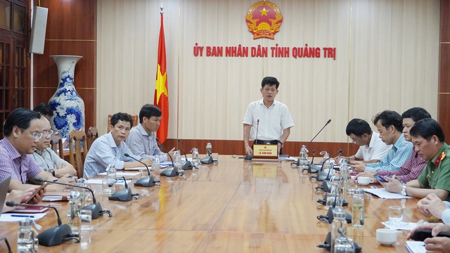 Quảng Trị: Họp Ban Chỉ đạo về chống khai thác hải sản bất hợp pháp- Ảnh 1.