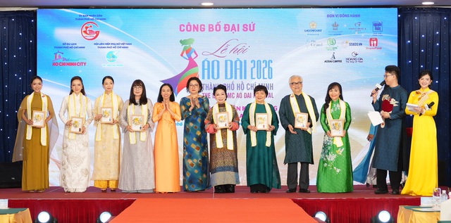 Lễ hội áo dài TP. HCM lần thứ 12 năm 2026: Điểm hẹn vàng son giữa lòng đô thị hiện đại- Ảnh 2. Lễ hội áo dài TP. HCM lần thứ 12 năm 2026: Điểm hẹn vàng son giữa lòng đô thị hiện đại- Ảnh 2.