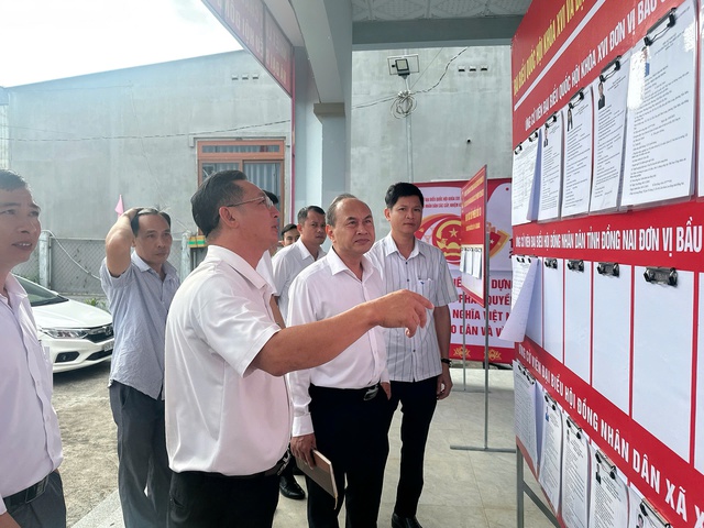 Cận ngày bầu cử 15/3: Lãnh đạo xã Xuân Bắc trực tiếp kiểm tra công tác chuẩn bị tại các ấp- Ảnh 1.
