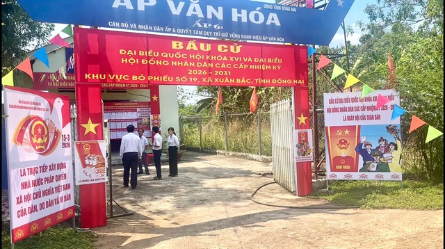Cận ngày bầu cử 15/3: Lãnh đạo xã Xuân Bắc trực tiếp kiểm tra công tác chuẩn bị tại các ấp- Ảnh 3.