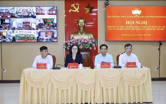 Tiếp xúc cử tri - Nền tảng trách nhiệm và cam kết hành động của ứng cử viên Thanh Hóa- Ảnh 2.