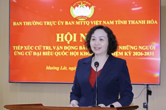 Tiếp xúc cử tri - Nền tảng trách nhiệm và cam kết hành động của ứng cử viên Thanh Hóa- Ảnh 4.