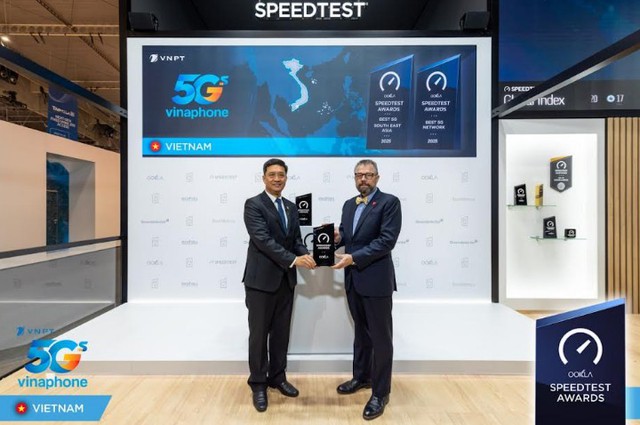 VinaPhone được vinh danh "Mạng 5G tốt nhất Đông Nam Á"- Ảnh 1.
