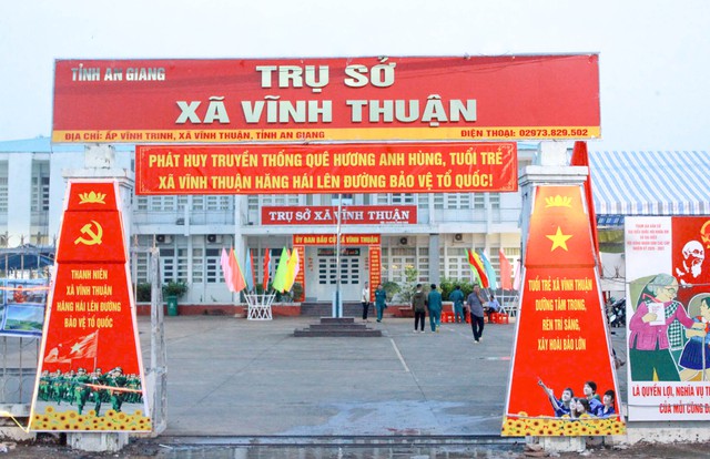 An Giang: Sôi nổi các hoạt động Hội trại tòng quân tại xã Vĩnh Thuận, Vĩnh Phong, Vĩnh Bình- Ảnh 1.