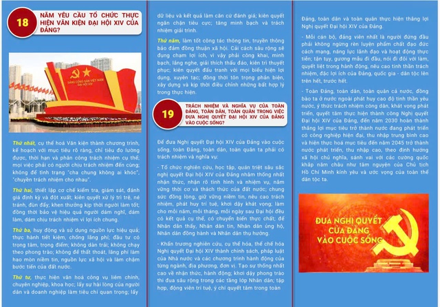 Tài liệu tuyên truyền giới thiệu kết quả Đại hội đại biểu toàn quốc lần thứ XIV của Đảng- Ảnh 11. Tài liệu tuyên truyền giới thiệu kết quả Đại hội đại biểu toàn quốc lần thứ XIV của Đảng- Ảnh 11.