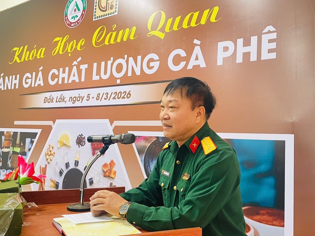 Công ty cà phê 15: Phối hợp tổ chức khóa học “cảm quan và đánh giá chất lượng cà phê”- Ảnh 1.