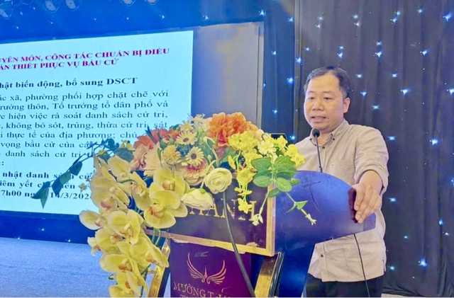 Tập huấn nghiệp vụ bầu cử: Khâu chuẩn bị then chốt bảo đảm thành công của ngày hội dân chủ- Ảnh 3.