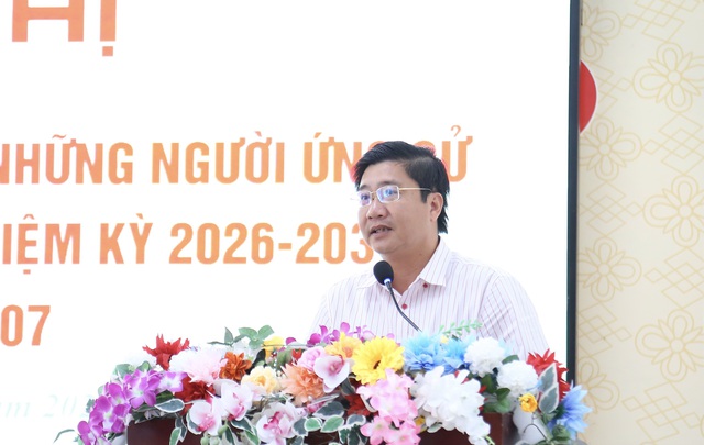 Ứng cử viên đại biểu Quốc hội khoá XVI đơn vị bầu cử số 7 tiếp xúc cử tri tại xã Vĩnh Bình- Ảnh 11.