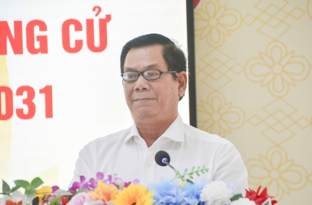 Ứng cử viên đại biểu Quốc hội khoá XVI đơn vị bầu cử số 7 tiếp xúc cử tri tại xã Vĩnh Bình- Ảnh 3.