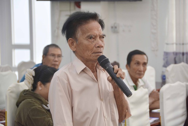 Ứng cử viên đại biểu Quốc hội khoá XVI đơn vị bầu cử số 7 tiếp xúc cử tri tại xã Vĩnh Bình- Ảnh 8.