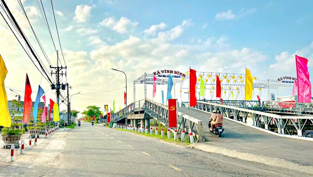 An Giang: Khí thế sẵn sàng ở khu vực bỏ phiếu bầu cử xã Vĩnh Bình trước ngày hội lớn- Ảnh 1.