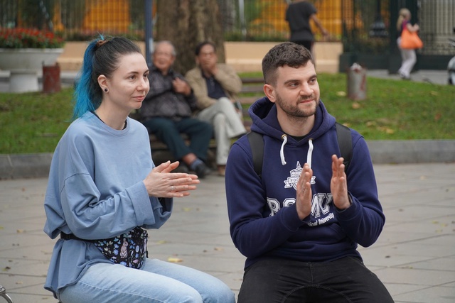 Một chiều 8/3 nhiều cảm xúc cùng những thanh âm Jazz bên hồ Gươm- Ảnh 4.