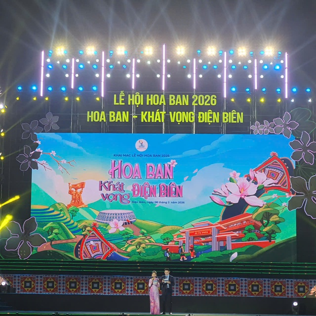 Khai mạc Lễ hội hoa Ban năm 2026 với chủ đề “Hoa Ban - Khát vọng Điện Biên”- Ảnh 1.