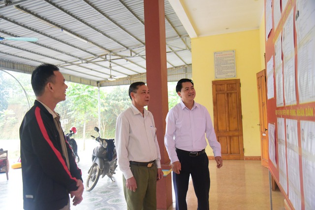 Xã Tây Cốc: Tăng cường tuyên truyền, vận động bầu cử tạo khí thế trong Nhân dân- Ảnh 1.