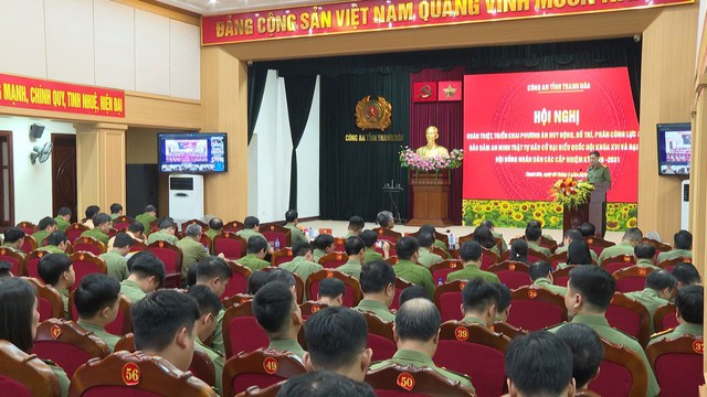 Thanh Hóa: Công an phường Hạc Thành chủ động giữ vững an ninh, trật tự phục vụ bầu cử- Ảnh 1.