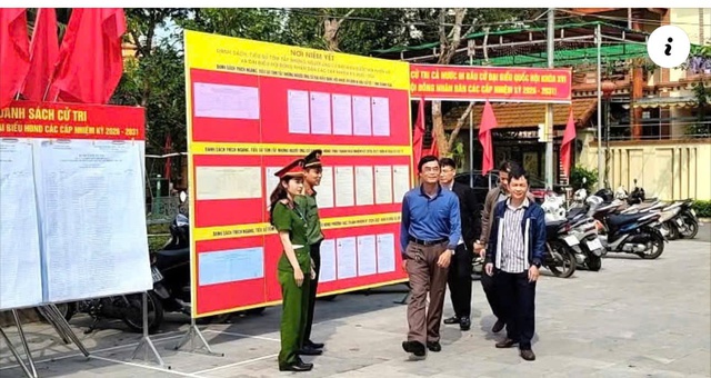 Thanh Hóa: Công an phường Hạc Thành chủ động giữ vững an ninh, trật tự phục vụ bầu cử- Ảnh 2.