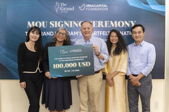 The Grand Hồ Tràm hợp tác cùng VCF triển khai các hoạt động chăm sóc y tế và tái thiết nhà ở cho người dân chịu ảnh hưởng bởi thiên tai- Ảnh 2.