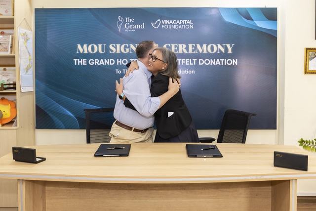 The Grand Hồ Tràm hợp tác cùng VCF triển khai các hoạt động chăm sóc y tế và tái thiết nhà ở cho người dân chịu ảnh hưởng bởi thiên tai- Ảnh 1.