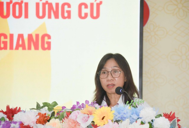 Ứng cử viên HĐND tỉnh An Giang đơn vị bầu cử số 27 tiếp xúc cử tri tại xã Vĩnh Bình- Ảnh 7.