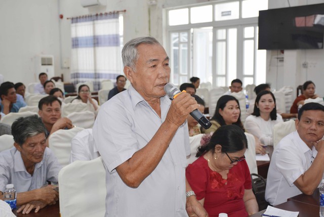 Ứng cử viên HĐND tỉnh An Giang đơn vị bầu cử số 27 tiếp xúc cử tri tại xã Vĩnh Bình- Ảnh 8.