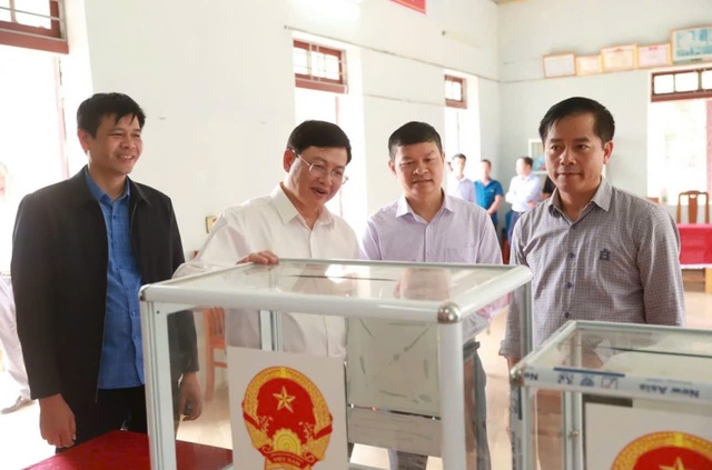 Thanh Hóa: Khẩn trương hoàn tất công tác chuẩn bị cho ngày hội của toàn dân- Ảnh 1.