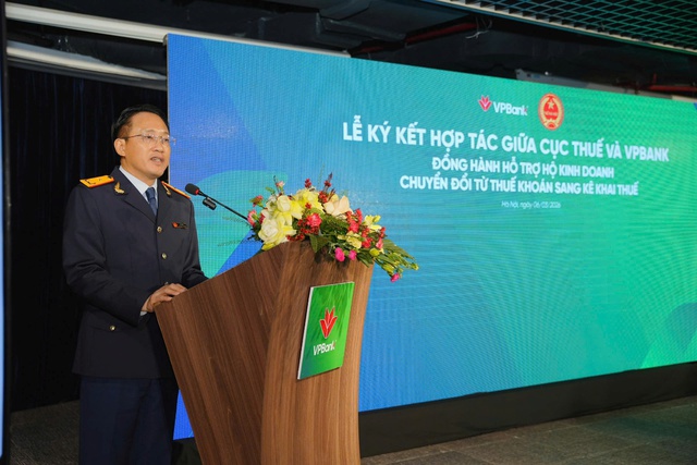 VPBank hợp tác Cục Thuế, hỗ trợ 5,4 triệu hộ kinh doanh chuyển đổi từ thuế khoán sang kê khai- Ảnh 2.