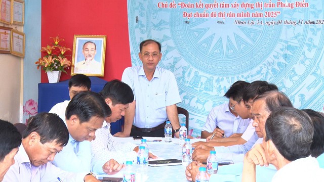 Xã Phong Điền: Lấy ý kiến người dân về việc thi công đường công vụ và lắp đặt cống tạm- Ảnh 3.